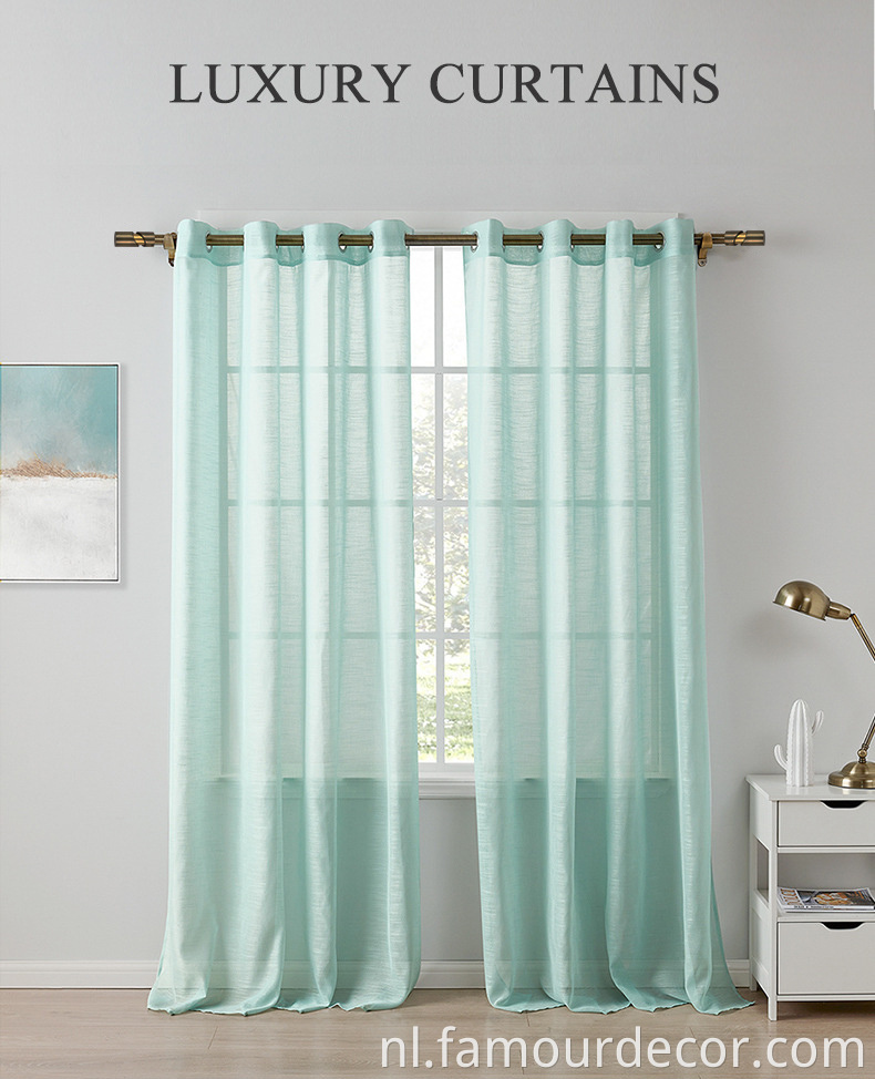 Three Colors Finial Curtain Pole